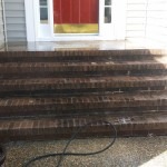 Brick Steps Need Cleaning