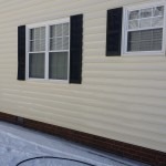 Clean, Pressure Washed Siding